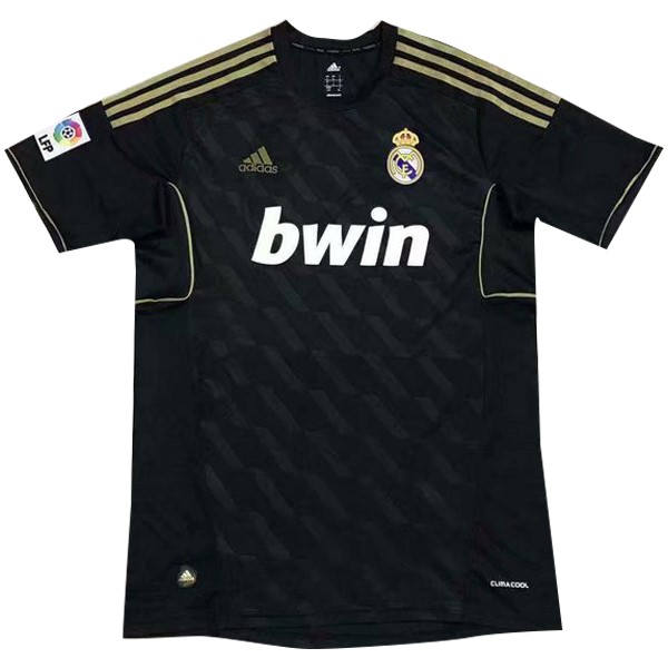 Camiseta Real Madrid Segunda equipo Retro 2011-12 Negro
